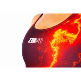 ZEROD Sculpt LAVA - Maillot de bain Natation Femme 1 pièce