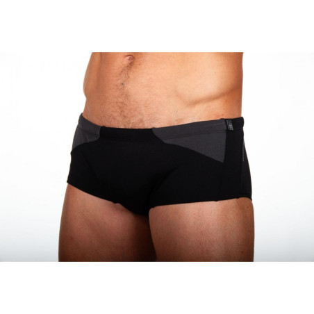 Zerod Trunks Black Anthracite Trunks Natation - Boxer Natation Homme | Les4Nages Zerod Trunks Black Anthracite Trunks Natation - Boxer Natation Homme | Les4Nages