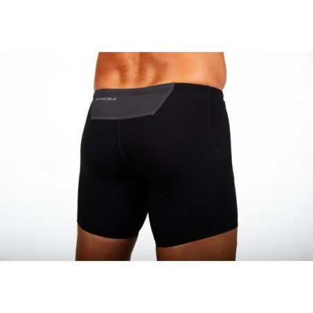 ZEROD BOXER Black Anthracite - Aquashort boxer Natation Homme | Les4Nages