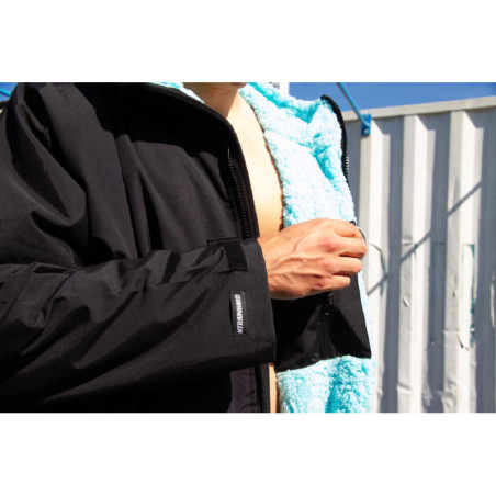 Parka ZEROD Imperméable Black Atoll | Les4Nages