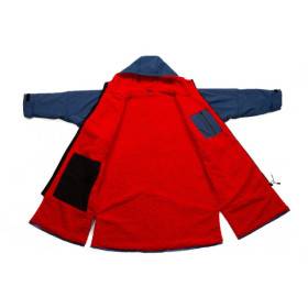 Parka ZEROD Imperméable Navy/Red