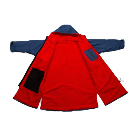Parka ZEROD Imperméable Navy/Red | Les4Nages