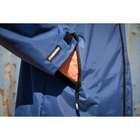 Parka ZEROD Imperméable Navy/Red | Les4Nages