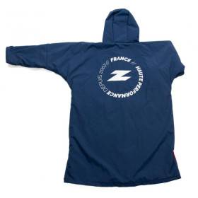 Parka ZEROD Imperméable Navy/Red