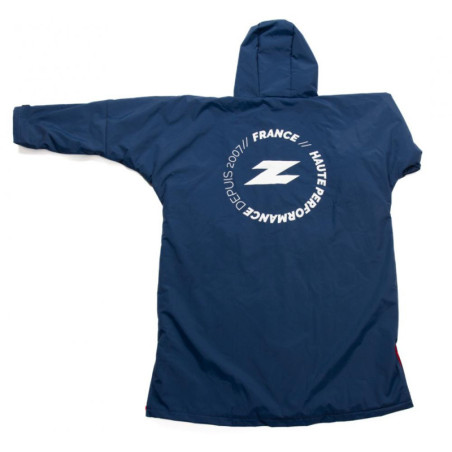 Parka ZEROD Imperméable Navy/Red | Les4Nages