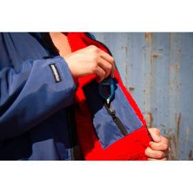 Parka ZEROD Imperméable Navy/Red