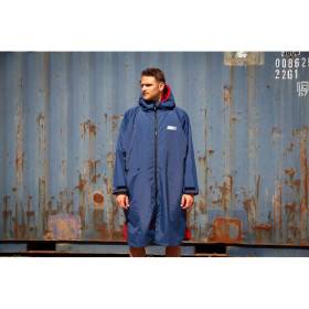 Parka ZEROD Imperméable Navy/Red