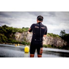 Zoggs RECON Tour Shorty Homme Black Red - Combinaison Eau Libre