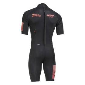 Zoggs RECON Tour Shorty Homme Black Red - Combinaison Eau Libre 