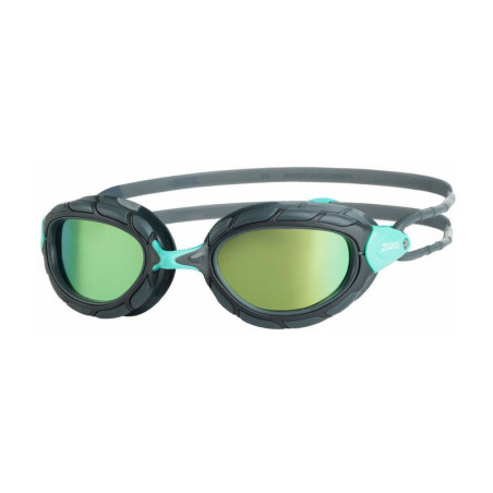 ZOGGS Predator Titanium Reactor SMALL FIT - Grey Turquoise Reactor Titanium - Lunettes Triathlon et natation | Les4Nages ZOGGS Predator Titanium Reactor SMALL FIT - Grey Turquoise Reactor Titanium - Lunettes Triathlon et natation | Les4Nages