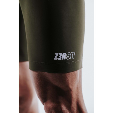 ZEROD RACER CEDAR GREEN - Trifonction Triathlon Homme sans manches | Les4Nages