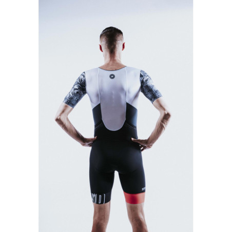ZEROD TTSuit RACER HOMME Tropadelic - Trifonction Triathlon Homme manches courtes | Les4Nages ZEROD TTSuit RACER HOMME Tropadelic - Trifonction Triathlon Homme manches courtes | Les4Nages
