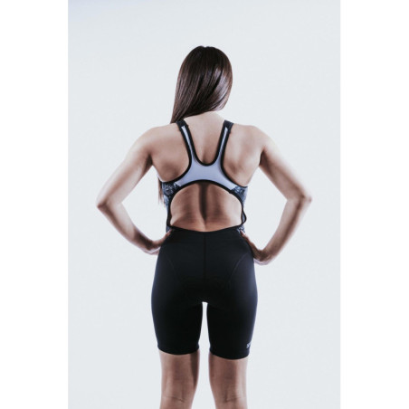 ZEROD RACER Tropadelic - Trifonction Triathlon Femme sans manches | Les4Nages ZEROD RACER Tropadelic - Trifonction Triathlon Femme sans manches | Les4Nages