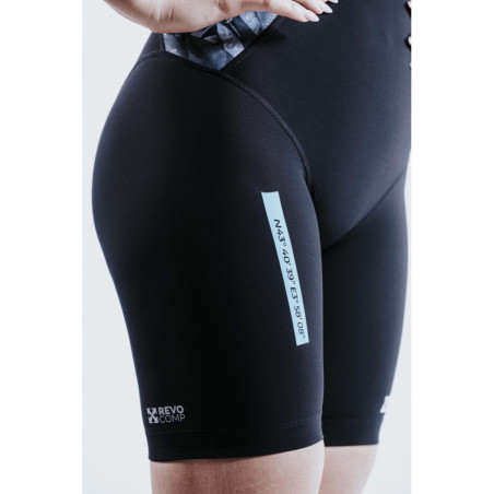 ZEROD RACER Tropadelic - Trifonction Triathlon Femme sans manches | Les4Nages ZEROD RACER Tropadelic - Trifonction Triathlon Femme sans manches | Les4Nages