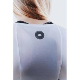 Trifonction Triathlon ZEROD TTSuit RACER FEMME Faded Mariniere Avec Manches