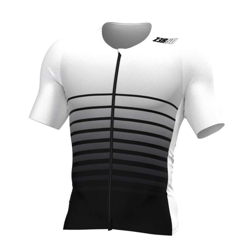 ZEROD Racer TT SINGLET Homme Faded Mariniere - Singlet Triathlon Homme