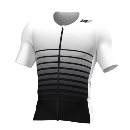 ZEROD Racer TT SINGLET Homme Faded Mariniere - Singlet Triathlon Homme ZEROD Racer TT SINGLET Homme Faded Mariniere - Singlet Triathlon Homme
