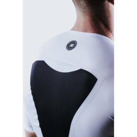 ZEROD Racer TT Faded Mariniere - Singlet Triathlon Homme manches courtes