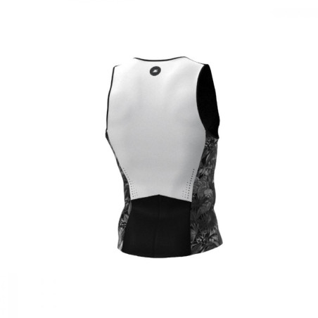 ZEROD Racer TROPADELIC - Singlet Triathlon Homme sans manches | Les4Nages ZEROD Racer TROPADELIC - Singlet Triathlon Homme sans manches | Les4Nages