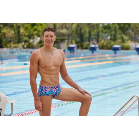 Funky Trunks Boxed Up Classic Trunks - Boxer Natation Homme | Les4Nages