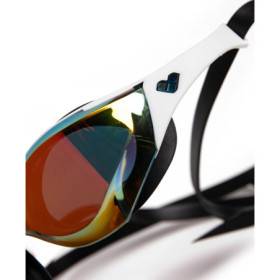 ARENA Cobra EDGE Swipe Mirror Gold White Black - Lunettes Natation - EN STOCK - EXCLU - ENVOI IMMEDIAT
