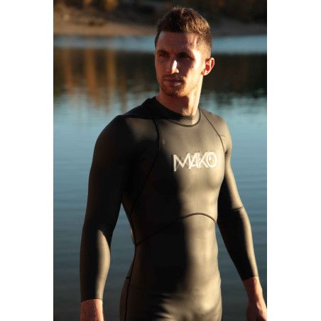 Mako NeoSwim Homme - Combinaison Triathlon Néoprène Homme | Les4Nages