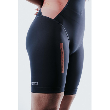 ZEROD RACER Fusion Coral - Trifonction Triathlon Femme sans manches | Les4Nages