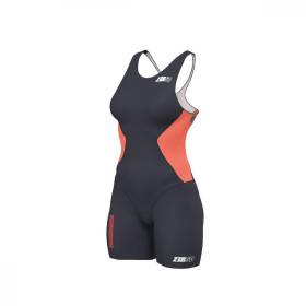 ZEROD RACER Fusion Coral - Trifonction Triathlon Femme sans manches