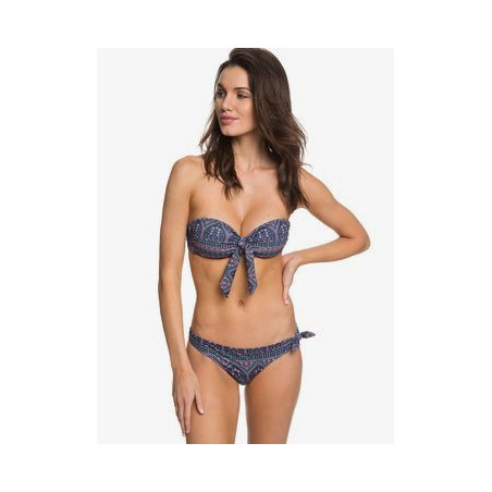 Bas de maillot de bain Roxy CHINA BLUE NEW MAIDEN SWIM ERJX203259- Maillot de bain 2 pièces | Les4Nages