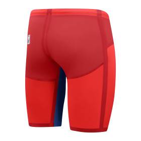 SPEEDO FastSkin LZR PURE VALOR 2.0 JAMMER - Red / Blue - Jammer Natation Competition Homme