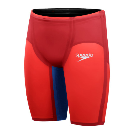 SPEEDO FastSkin LZR PURE VALOR 2.0 JAMMER - Red / Blue - Jammer Natation Competition Homme | Les4Nages