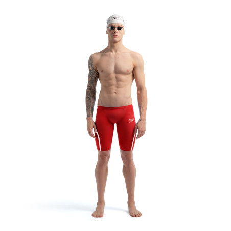 SPEEDO FastSkin LZR PURE INTENT 2.0 JAMMER - Red - Jammer Natation Competition Homme | Les4Nages