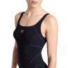 Arena BODYLIFT JEWEL R Black Bright Blue - Maillot Natation Arena Aquagym