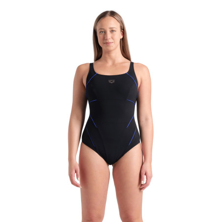 Arena BODYLIFT JEWEL R Black Bright Blue - Maillot Natation Arena Aquagym | Les4Nages Arena BODYLIFT JEWEL R Black Bright Blue - Maillot Natation Arena Aquagym | Les4Nages