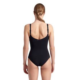 Arena BODYLIFT JEWEL R Black Bright Blue - Maillot Natation Arena Aquagym