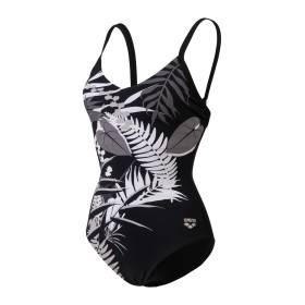 Arena BODYLIFT LUCY Lightcross Black Multi Black - Maillot Natation Arena Aquagym
