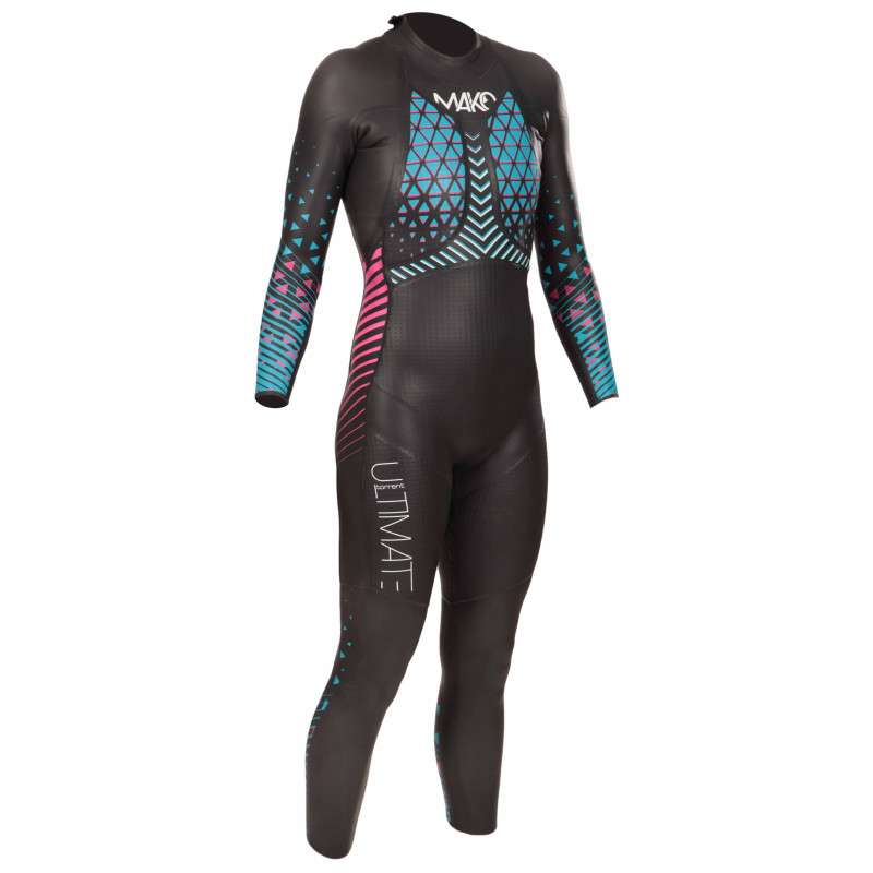 Mako Ultimate Torrent Femme - Combinaison Triathlon Néoprène Femme | Les4Nages