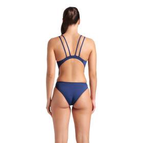 Arena Swimsuit TECH Multi SOLID Navy White- Maillot Natation Femme 