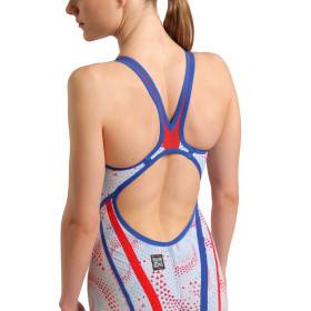 ARENA PRIMO Powerskin Openback (Dos ouvert) Fireflow - Combinaison Natation Femme 