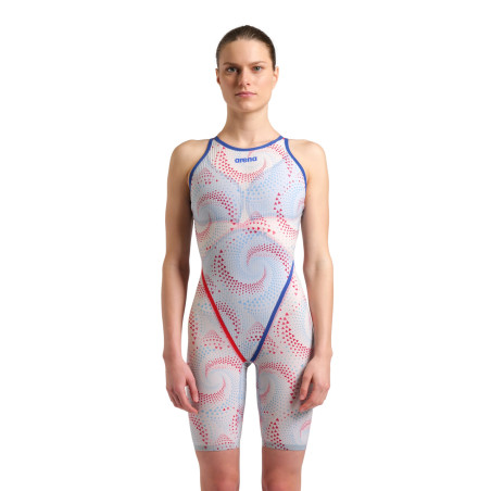 ARENA PRIMO Powerskin Openback (Dos ouvert) Fireflow - Combinaison Natation Femme | Les4Nages