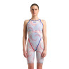ARENA PRIMO Powerskin Openback (Dos ouvert) Fireflow - Combinaison Natation Femme 