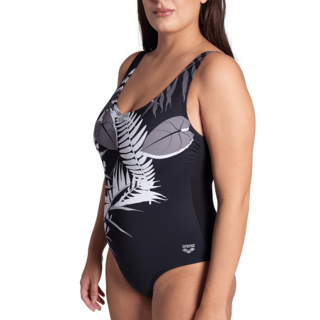 Arena Bodylift LUCY Lightcross PLUS Black Multi Black - Maillot Grandes Tailles Natation Arena Aquagym | Les4Nages Arena Bodylift LUCY Lightcross PLUS Black Multi Black - Maillot Grandes Tailles Natation Arena Aquagym | Les4Nages