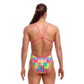 FUNKITA Party Patch Dos Single Strength - Maillot de bain Femme Natation 1 piece