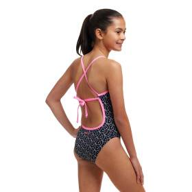 FUNKITA (8-14ans) Summer Fish Dos Diamond Back - Maillot de bain Natation Fille 1 piece