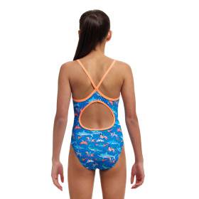 FUNKITA (8-14ans) Fin Swimming Dos Diamond Back - Maillot de bain Natation Fille 1 piece