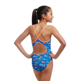 FUNKITA (8-14ans) Fin Swimming Dos Diamond Back - Maillot de bain Natation Fille 1 piece