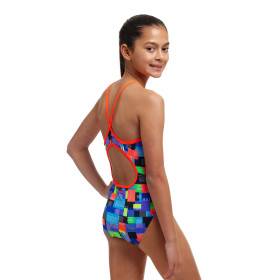 FUNKITA (8-14ans) Chip Set Dos Diamond Back - Maillot de bain Natation Fille 1 piece
