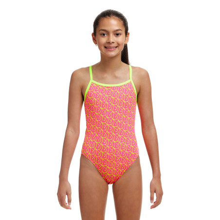 FUNKITA (8-14ans) Swim School Dos Single Straps - Maillot de bain Natation Fille 1 piece | Les4Nages FUNKITA (8-14ans) Swim School Dos Single Straps - Maillot de bain Natation Fille 1 piece | Les4Nages