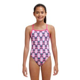 FUNKITA (8-14ans) Pen Guy Dos Single Straps - Maillot de bain Natation Fille 1 pieceFille