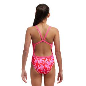FUNKITA (8-14ans) Fire Flyer Dos Single Straps - Maillot de bain Natation Fille 1 piece